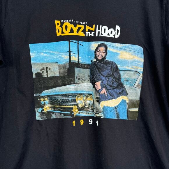 Bioworld Boyz In The Hood Ice Cube Black Tee NWOT Size 2X - Picture 2 of 6